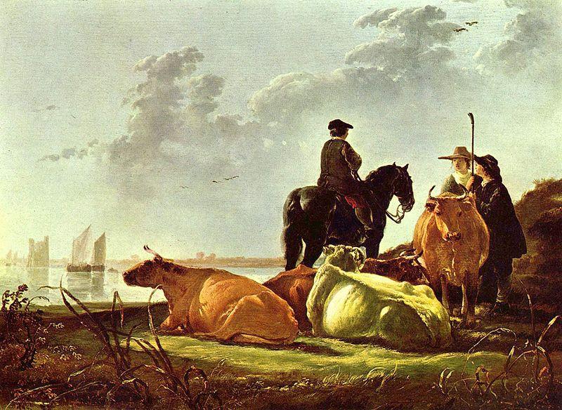 Aelbert Cuyp Viehweide oil painting picture